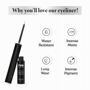 TNW - The Natural Wash: Eyecatchy Longstay Matte Liquid Eyeliner - 4ml