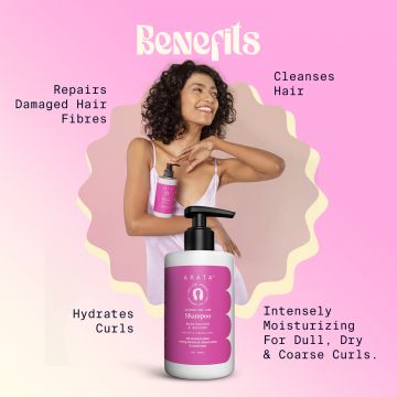 Arata: Advanced Curl Care Hair Shampoo - 300ml