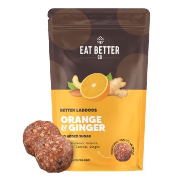 Eat Better: Better Laddoos Orange & Ginger - 200gm