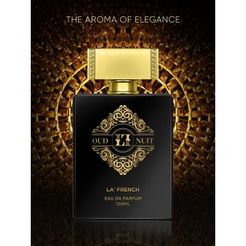 La' French: Oud Nuit Eau De Perfum for Men and Women - 100ml