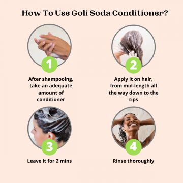 GOLI SODA: Goli Soda All Natural Probiotics Hair Conditioner For Healthy & Voluminous Hair - 130gm