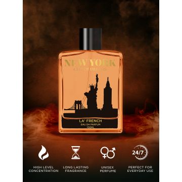 La' French: New York City of Dream Eau De Perfum - 100ml