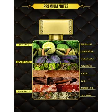 La' French: Adventure Oud Eau De Perfum for Men and Women - 100ml