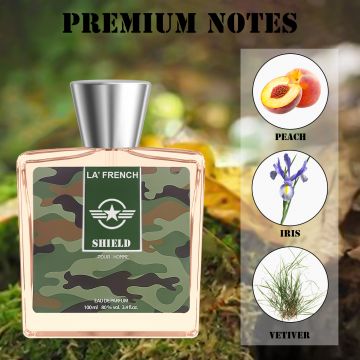 La' French: Luxury Perfume Shield Pour Homme Eau De Perfume Body Spray for men - 100ml