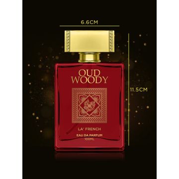 La' French: Oud Woody Eau De Perfume for Men and Women - 100ml
