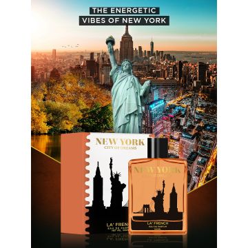 La' French: New York City of Dream Eau De Perfum - 100ml