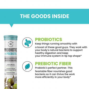 Wellbeing Nutrition: Daily Probiotic + Prebiotic - 84 Tabs