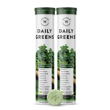 Wellbeing Nutrition: Daily Greens Organic Wholefood Multivitamin - 30 Tabs