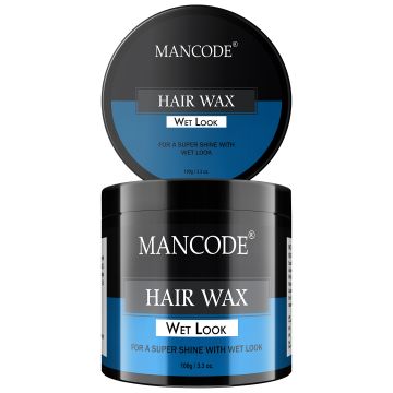 Mancode: Hair Wax Wet Look Glossy Finish - 100gm