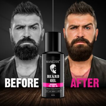 Mancode: Beard Oil - Germanium & Tea Tree - 60ml