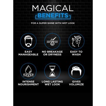 Mancode: Hair Wax Wet Look Glossy Finish - 100gm