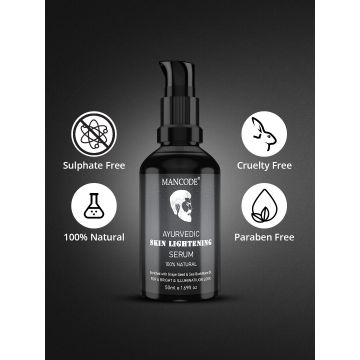Mancode: Ayurvedic Skin Brightening Serum - 50ml