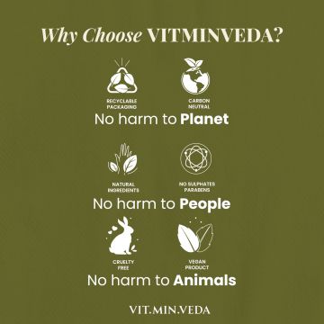 VITMINVEDA: Natural Olive Oil Herbal Soap Bar - 125 gm