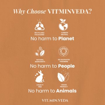 VITMINVEDA: Natural Vanilla Oatmeal Herbal Soap Bar - 125 gm
