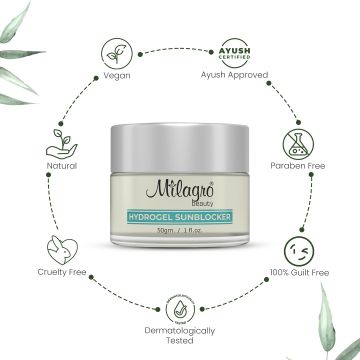Milagro Beauty: Hydrogel Sunblocker - 50gm
