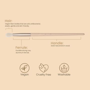 Milagro Beauty: Blending Brush 58