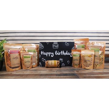Foodcloud: Happy Birthday Treats Gift hamper - Pack of 9