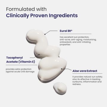 Reequil: Oxybenzone Free Sunscreen Spf 50 - 50gm