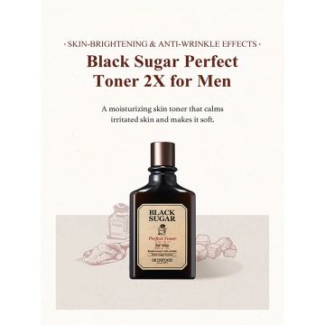 Skinfood: Black Sugar Perfect Toner 2X For Men - 180ml