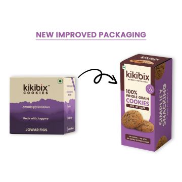 Kikibix: Fig N Date Cookies- 260 gm (Pack of 2)