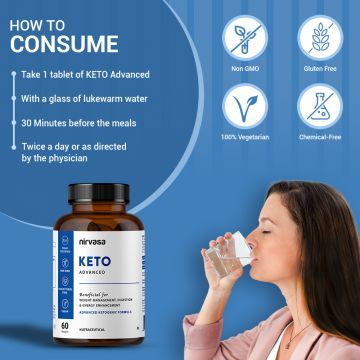 Nirvasa: KETO Advanced - 60 Tablets