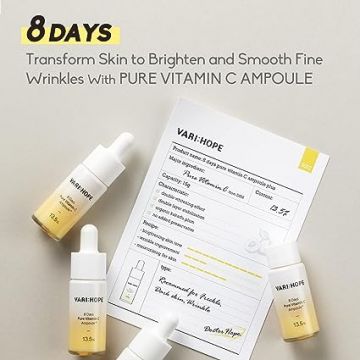 VariHope: 8 Days Brightening Serum With Pure Vitamin C - 15gm