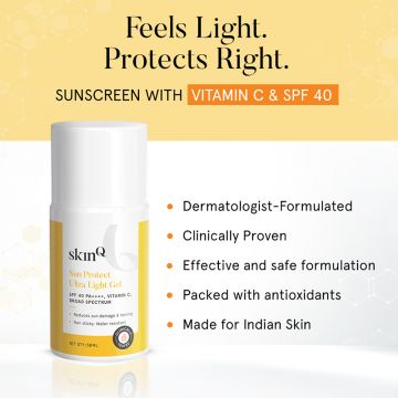 SkinQ: Sun Protect Ultra Light Gel - 50ml