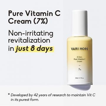 VariHope: 8 Days Brightening Cream With Pure Vitamin C - 50ml
