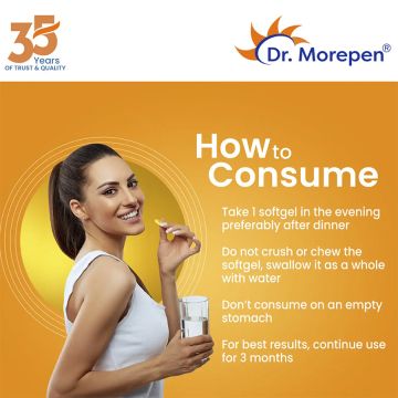 Dr. Morepen: COD Liver Oil Capsules - 100 Capsules