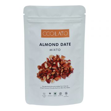 CCOLATO: Almond Date Mixto - 200gm
