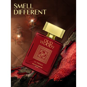 La\' French: Oud Woody Eau De Perfume for Men and Women - 100ml