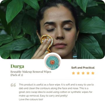 Bare Necessities: Reusable Makeup Removal Wipes - Pack of 2