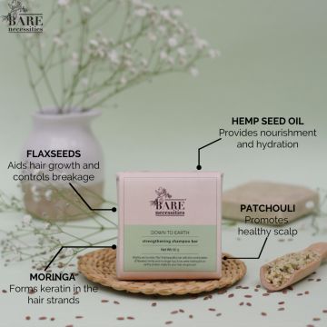 Bare Necessities: Down to Earth Shampoo Bar - 85gm