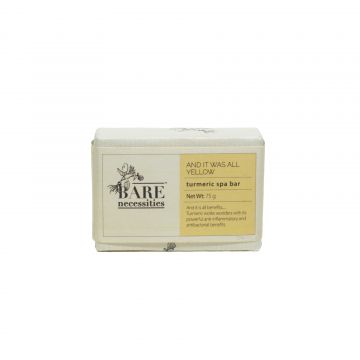 Bare Necessities: Turmeric Spa Bar : And It was All Yellow - Pack of 2 (75gm...