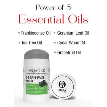 Orgatre: Detan Face Mask - 40gm