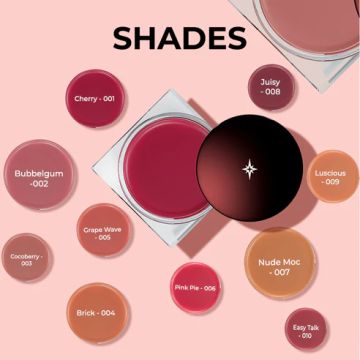 Colorbar: Sinful Lip N Cheek Mousse Tint Pink Pie 006 - 4gm