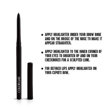 Colorbar: Mesmereyes Kajal Black Rose 001 - 0.35gm