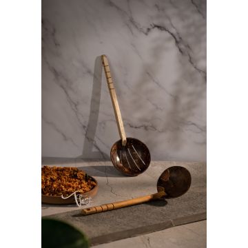 Thenga: Coconut Shell Cooking Set