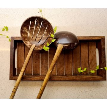 Thenga: Coconut Shell Cooking Set