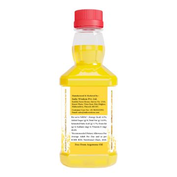 Indic Wisdom: Wood Pressed Apricot Oil 100 ml (Cold Pressed Apricot Oil - Extracted on Wooden Churner)