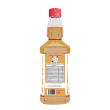 Indic Wisdom: Wood Pressed Flaxseed Oil 500 ml (Cold Pressed Flaxseed Oil - Extracted on Wooden Churner)