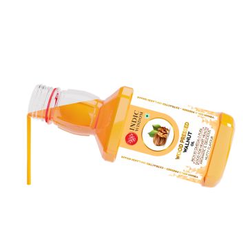 Indic Wisdom: Wood Pressed Walnut Oil 100 ml (Cold Pressed Walnut Oil - Extracted on Wooden Churner)