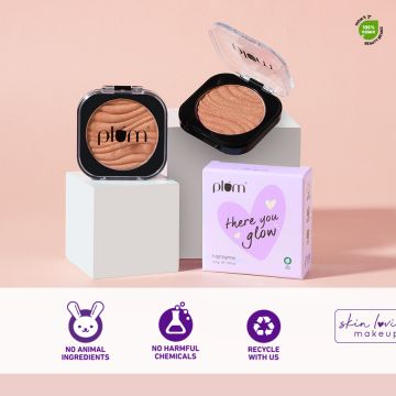 Plum: There You Glow Highlighter - Rose n' Shine