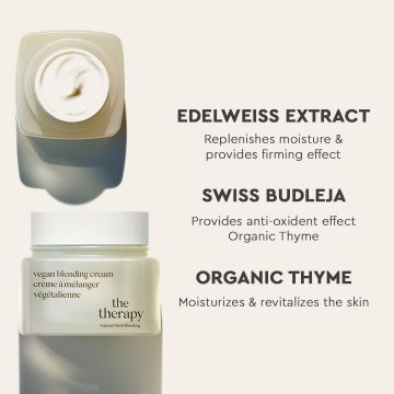 The Face Shop: The Therapy Vegan Blending Cream - 60ml
