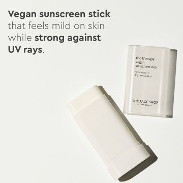 The Face Shop: The Therapy Vegan Sunscreen Stick SPF50+ - 18gm