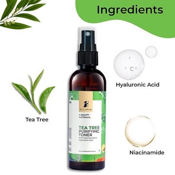 Pilgrim: Tea Tree & Niacinamide Toner - 100ml