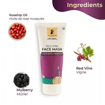 Pilgrim: Anti Ageing Red Vine Face Pack - 100gm