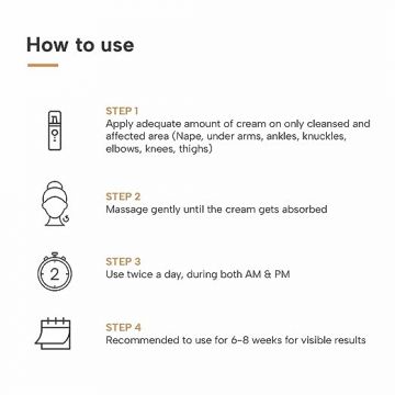 Dermatouch: Bye Bye Nigricans Cream - 30gm