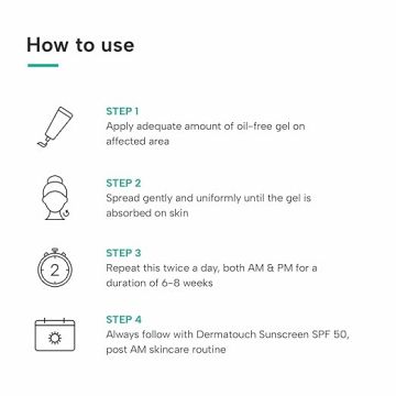 Dermatouch: Bye Bye Acne Spot Oil-Free Gel - 20gm