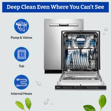 Klenzmo: Dishwasher Cleaner And Descaler - 400ml